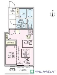 スカイルーチェ川口芝中田の物件間取画像